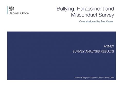 PDF Bullying Harassment And Misconduct Survey 2018 09 17