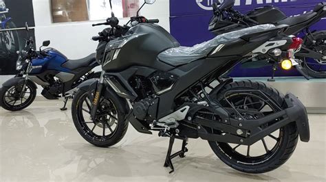 Yamaha Fzs Bs6 Dark Knight V3 Matt Black Youtube