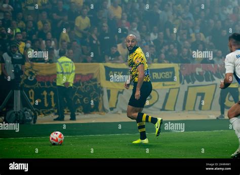 Athens Lombardy Greece Rd Oct Nordin Amrabat Of Aek Athens