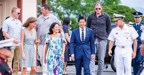 Marcos visits US Indo-Pacific Command headquarters in Hawaii