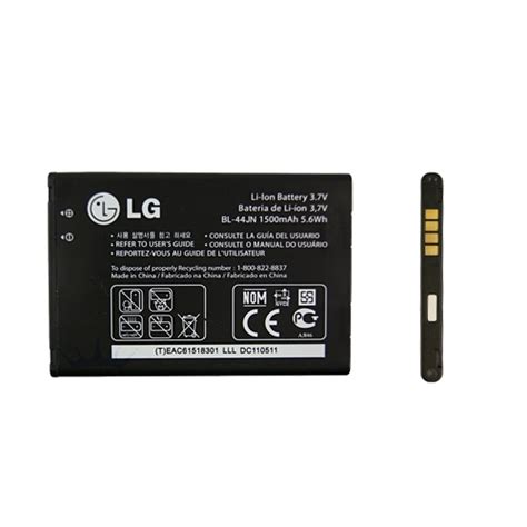 Bl Jn Batteria Lg P Optimus Black C Optimus Pro Pianetabatterie