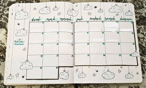 Best Cloud Theme Ideas For Your Bullet Journal Pages Sweet Planit