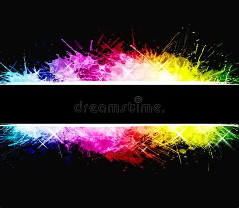 Rainbow Splatter Background Stock Illustrations – 23,531 Rainbow ...