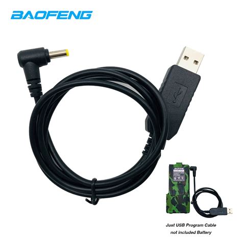 Original Baofeng Usb Charger Charging Cable For Uv Re Uv R Uv R Pro