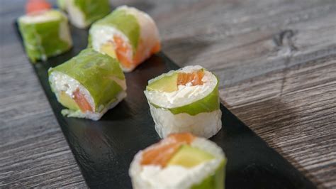 Spring Saumon Avocat Cheese Restaurants E Sushi Restaurants Sushi