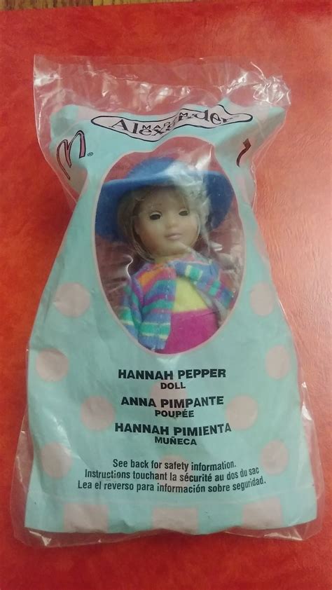 Mcdonalds Collectible Madame Alexander Doll Hannah Pepper 7 Etsy In 2022 Alexander Dolls