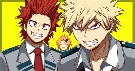 Kirishima And Denki Wallpaper