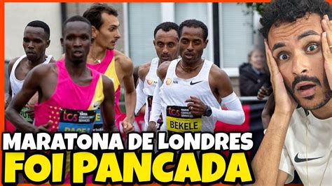 O Bicho Pegou Na Maratona De Londres Not Cias Youtube