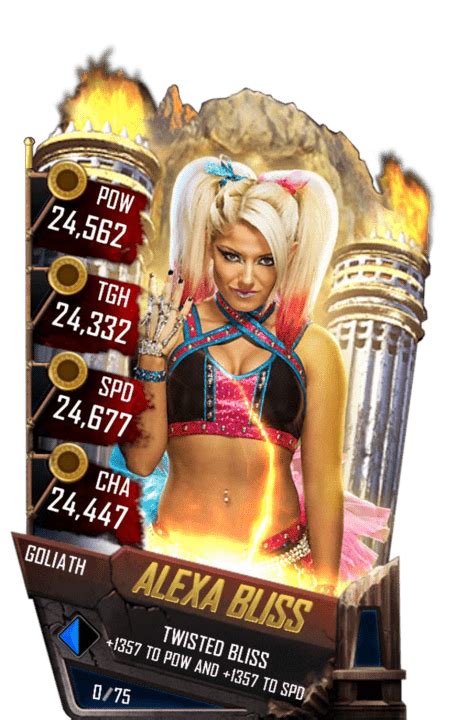 Alexa Bliss Wwe Supercard Roster