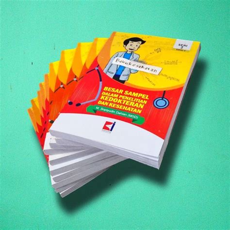 Buku Besar Sampel Dalam Penelitian Kedokteran Dan Keaehatan Lazada