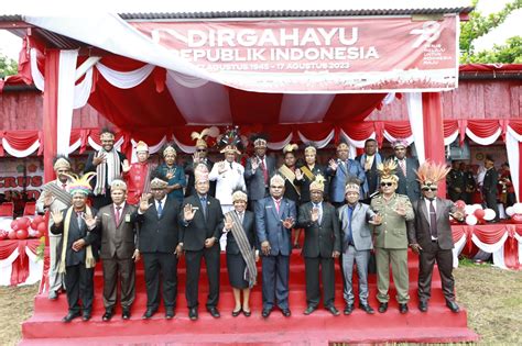 Rangkaian Peringati Hut Ri Ke 78 Di Kabupaten Sarmi Berlangsung Hikmat Dan Meriah Kabupaten Sarmi