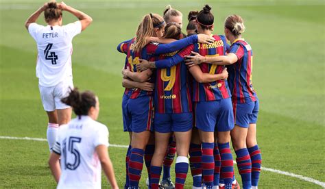 El Bar A Femenino Volvi A Golear Al Real Madrid