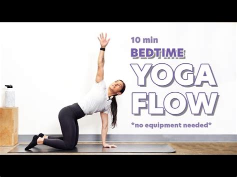 Yoga For Bedtime 10 Min Yoga Flow For Better Sleep YouTube