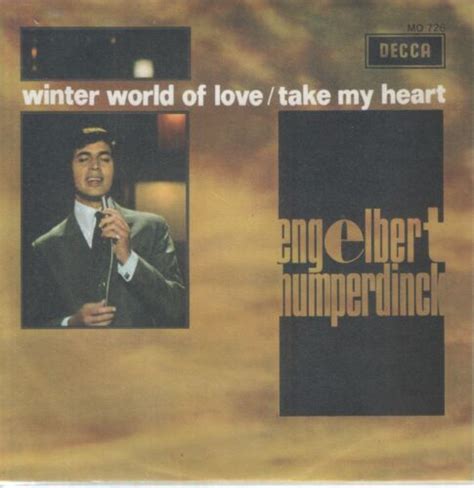 Engelbert Humperdinck Ps Spain Winter World Of Love Ebay