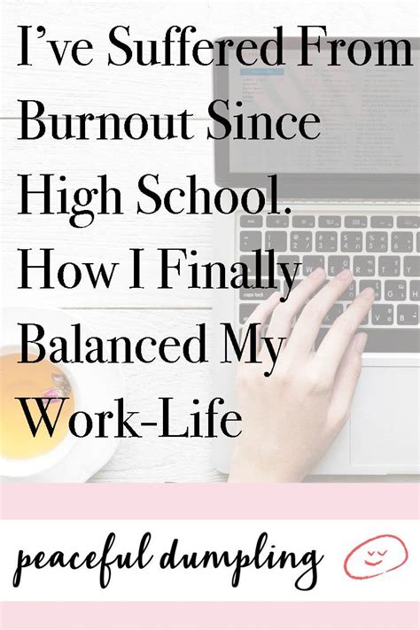 Ive Suffered From Burnout Since High School How I Finally Balanced My