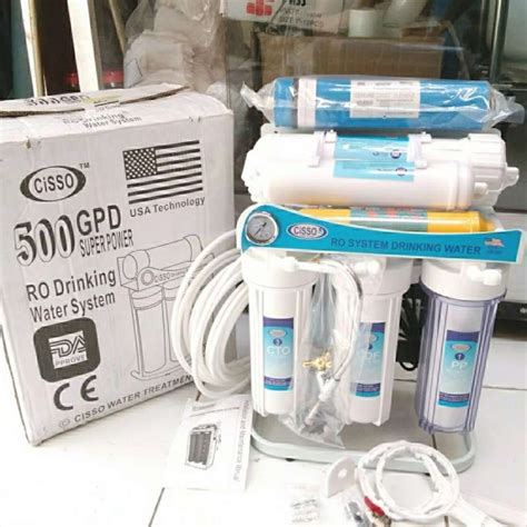 Promo RECOMMENDED RO PURIFIER CISSO 500GPD 6STEP Diskon 7 Di Seller