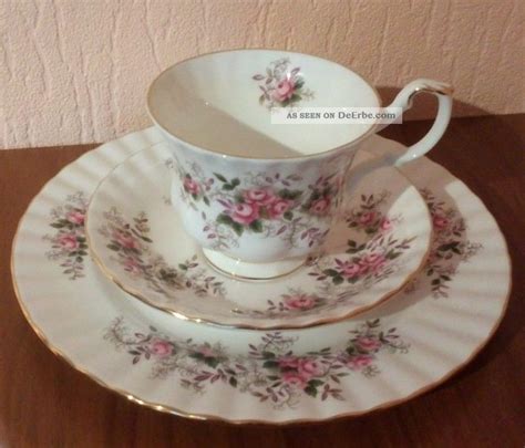 Porzellan Royal Albert Serie Lavender Rose Sch Nes Tlg Kaffeegedeck