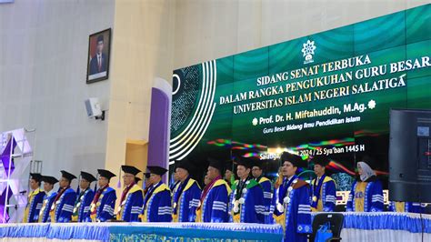 Tambah Guru Besar Uin Salatiga Siap Perluas Tri Dharma Pt Uin Salatiga