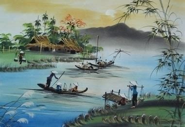 Vietnamese Silk Painting — Netviet Travel