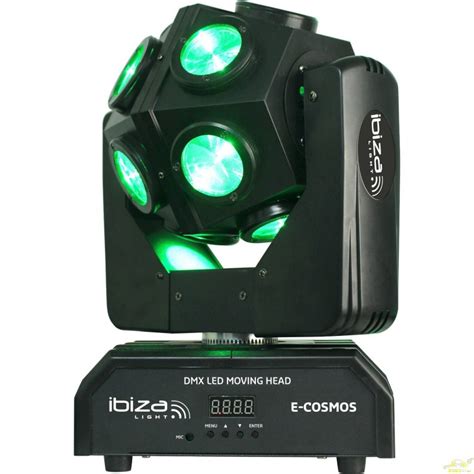 E Cosmos Cabeza Movil Dmx Retro De Led Rgbw En X W