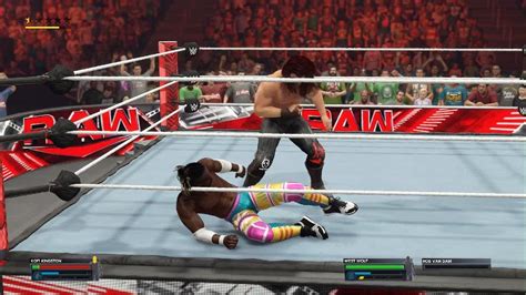 WWE 2K23 WestRise Kofi Kingston vs West Wolf à RAW after Backlash