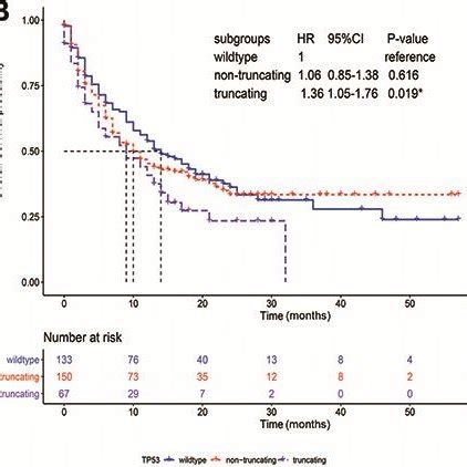 The Association Between TP53 Mutation Status And Overall Survival Of