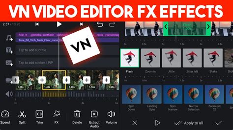 Vn Video Editor Fx Tutorial How To Add Multiple Fx In Vn App Vn App