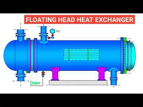 Shell And Tube Heat Exchanger Floating Head Type Oil Gas YouTube