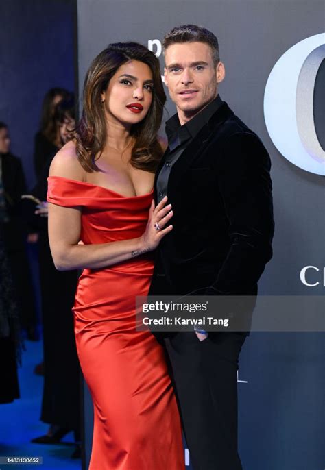 Priyanka Chopra Jonas And Richard Madden Arrive At The Global News