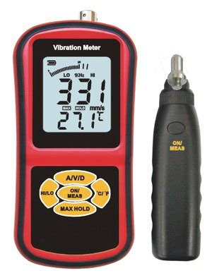 Portable Vibration Meter Measurement