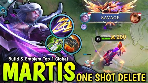 16 Kills SAVAGE Martis Crazy One Shot DMG Build With Perfect Emblem