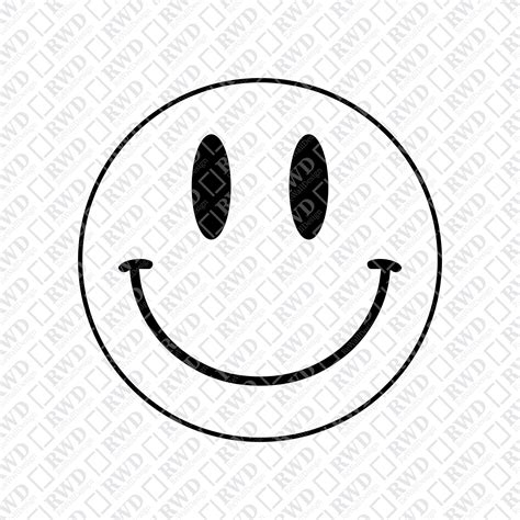 Smiley Face Svg Smiley Face Happy Face Svg Smiley Face Png Etsy México