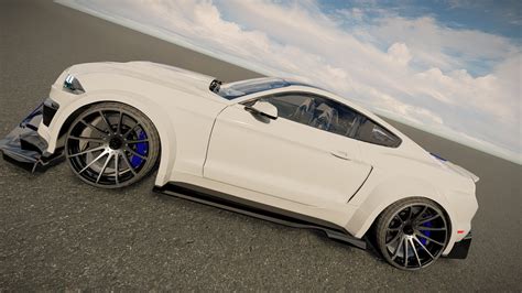 Ford Mustang 2022 Tuned 3d Model By Alphagroup