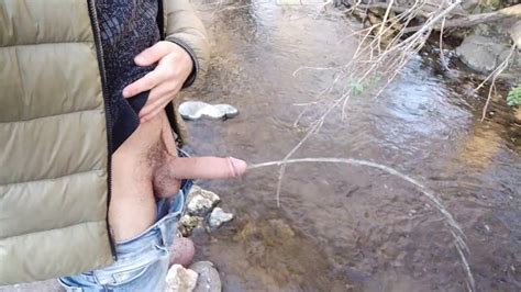 Pissing In The River On A Beautiful Day Pornhub Gay