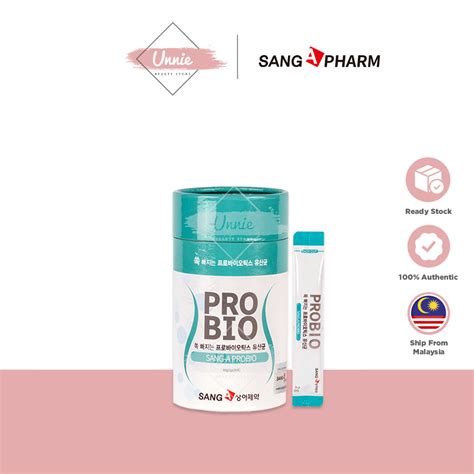 Sang A Probio Probiotic 30 Sticks 益生菌粉 益生菌 Shopee Malaysia