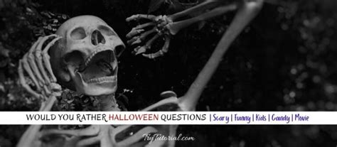 70+ Would You Rather Halloween Questions | Scary | Funny | Kids | Candy ...