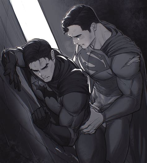 Rule 34 2boys Against Wall Anal Ass Bara Batman Batman Series Blush Bodysuit Bruce Wayne