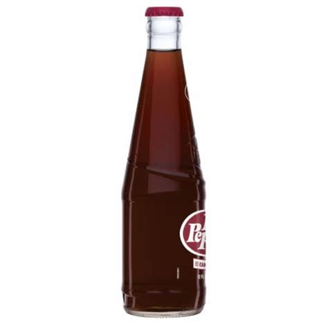 Dr Pepper with Sugar Soda Bottle, 12 fl oz - Kroger