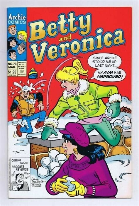 Betty And Veronica 73 Original Vintage 1994 Archie Comics Gga Comic