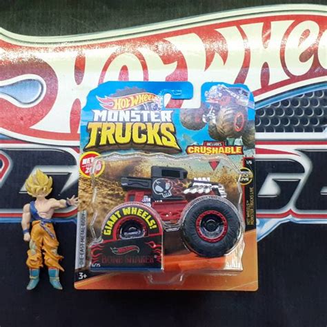 Hot Wheels Monster Truck Bone Shaker Shopee Philippines