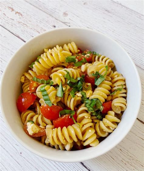 Tomato Basil Pasta Salad Return To The Kitchen