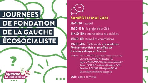 D Bat Sur La Nupes Aux Journ Es De Fondation De La Ges Gauche