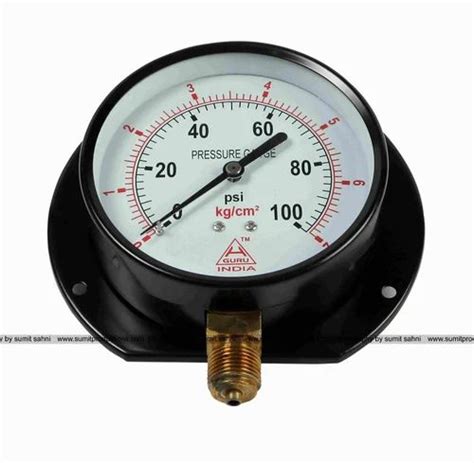 6 Inch 150 Mm H Guru Analog Pressure Gauges At Best Price In New