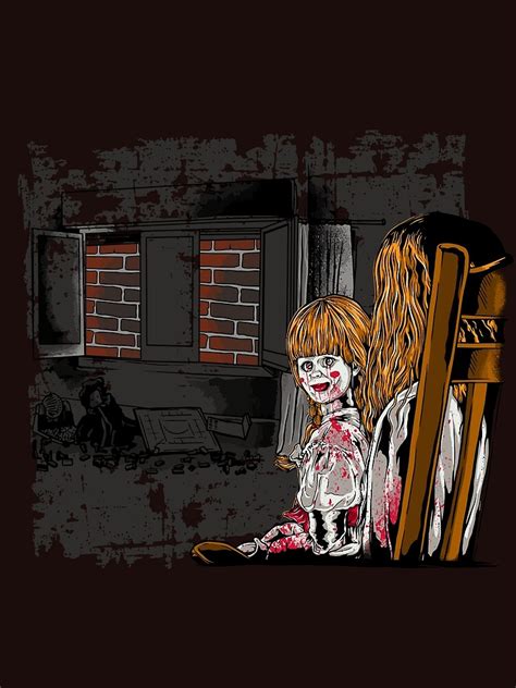 Annabelle Illustration Annabelle Halloween Design Poster For Sale By