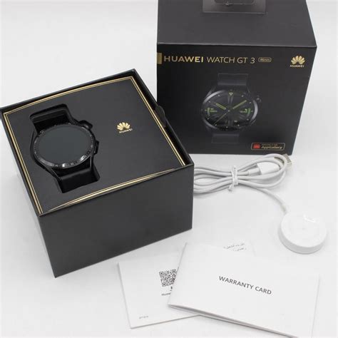 Huawei Watch Gt3 Jpt B19 46mm ブラック スポーツモデル スマートウォッチ ファーウェイ 本体 030167リ