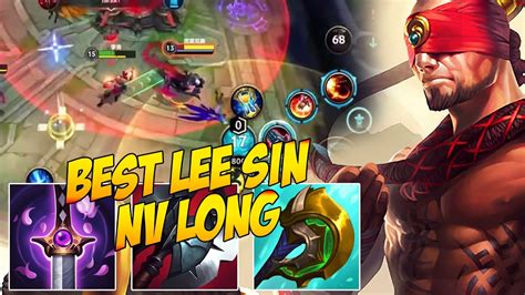 NV LONG LEE SIN GAMEPLAY IN CHINA SERVER BEST LEE SIN PLAYER IN THE