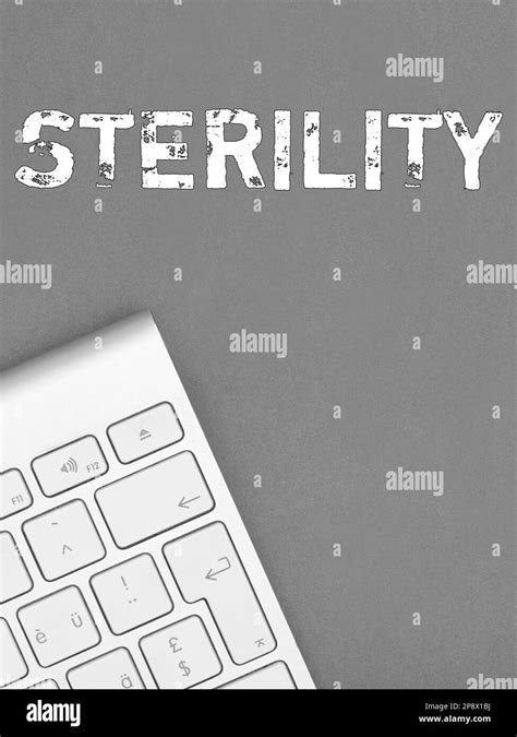 Inspiration Showing Sign Sterility Internet Concept A Condition Of