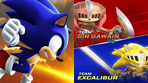 Sonic Forces Speed Battle Team Excalibru Vs Team Gawain Battle Chest