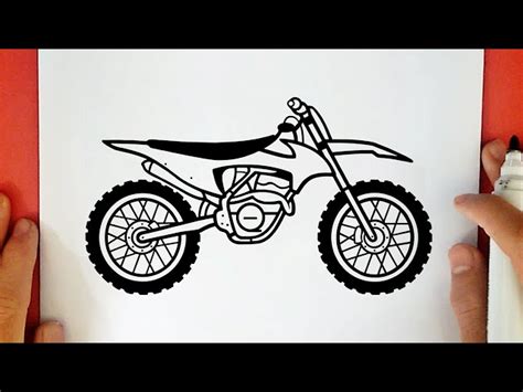 Easy Motocross Drawings