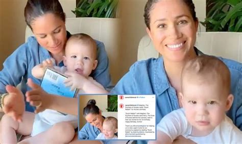 Baby Archie birthday video: Meghan and Harry's subtle nod to UK | Royal ...